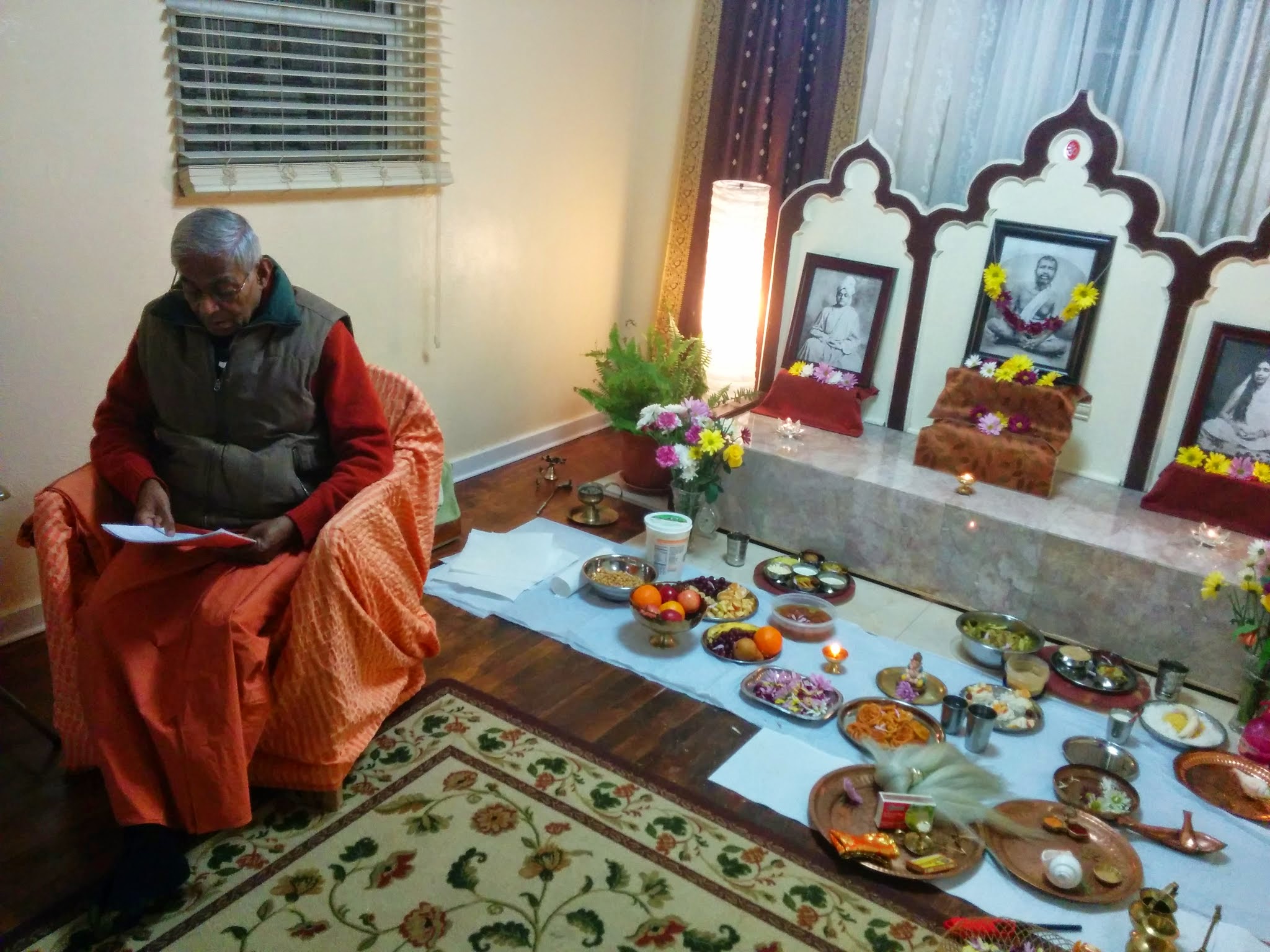 Swami Brahmarupananda visit Feb 26 - Mar 1, 2015 - 15 
